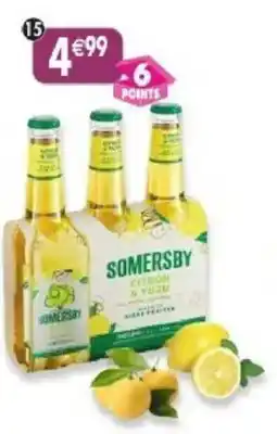 Maximo bière aromatisée citron & yuzu somersby 4,5 offre