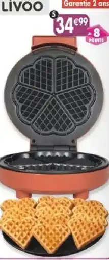 Maximo Gaufrier 5 coeurs offre