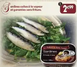 Maximo Sardines entières à l'huile d'olive cuisson vapeur offre
