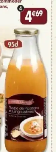 Maximo Soupe de poissons et langoustines offre