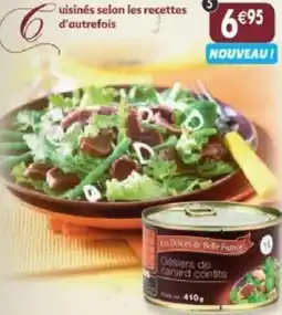 Maximo Gésiers de canard confits offre