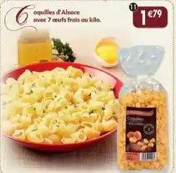 Maximo Coquilles d'alsace offre