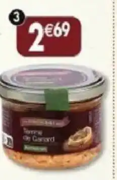 Maximo Terrine de canard au poivre vert offre