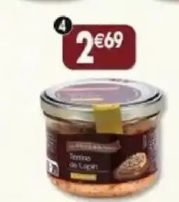 Maximo Terrine de lapin à la moutarde offre