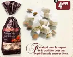 Maximo Nougat de Montélimar tendre offre