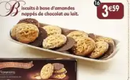 Maximo Florentins nappés de chocolat au lait offre