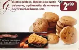 Maximo Sablés caramel au beurre salé 4 sachets fraîcheur offre