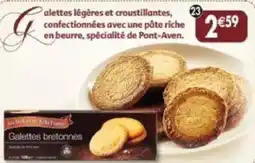 Maximo Galettes bretonnes spécialité de pont-aven 3 sachets fraîcheur offre