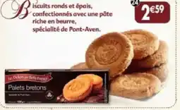 Maximo Palets bretons spécialité de pont-aven 3 sachets fraîcheur offre