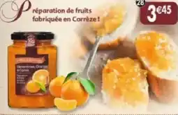 Maximo Préparation de fruits clémentines oranges de corse 55% de fruits offre