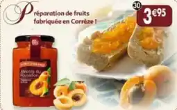 Maximo Préparation de fruits abricots du roussillon 65% de fruits offre