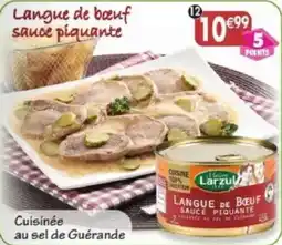 Maximo 1/2 langue de boeuf sauce piquante offre