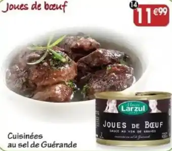 Maximo 1/2 joues de boeuf sauce au vin de graves offre