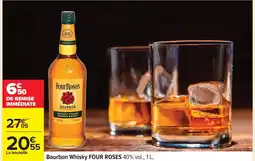 Carrefour FOUR ROSES Bourbon Whisky offre