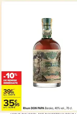 Carrefour DON PAPA Rhum offre