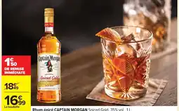 Carrefour CAPTAIN MORGAN Rhum épicé offre