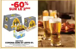 Carrefour CORONA CERO ET LEFFE 0% Sur tout offre