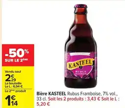 Carrefour KASTEEL Bière offre