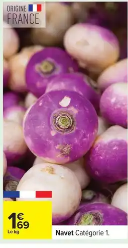 Carrefour Navet offre