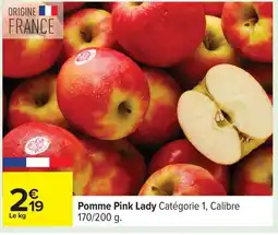 Carrefour Pomme Pink Lady offre