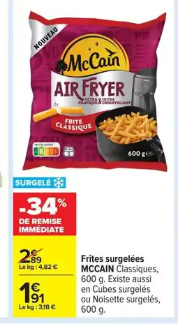 Carrefour MCCAIN Frites surgelées offre