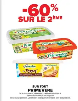 Carrefour PRIMEVERE Sur tout offre
