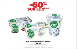 Carrefour VRAI Sur tous les yaourts brebis offre