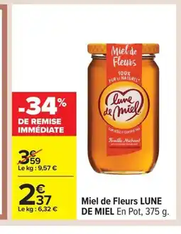 Carrefour LUNE DE MIEL Miel de Fleurs offre