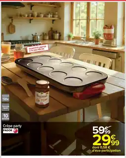 Carrefour FAGOR Crêpe party offre
