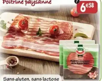 Maximo Lot de 2 barquettes de poitrine paysanne de la forêt noire offre