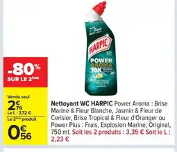 Carrefour HARPIC Nettoyant WC offre