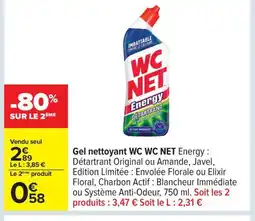 Carrefour WC NET Gel nettoyant offre