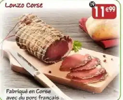 Maximo Lonzo corse offre