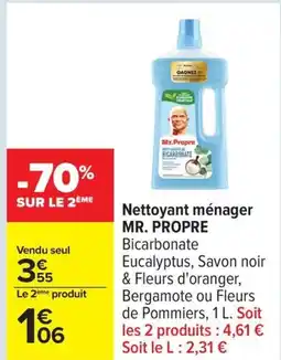 Carrefour MR PROPRE Nettoyant ménager offre