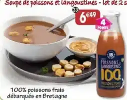 Maximo Soupe de poissons et langoustines offre