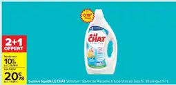 Carrefour LE CHAT Lessive liquid offre