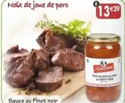 Maximo Noix de joue de porc au pinot noir offre
