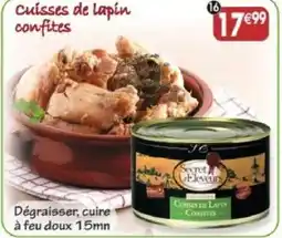 Maximo Cuisses de lapin confites offre
