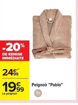 Carrefour Peignoir Pablo offre