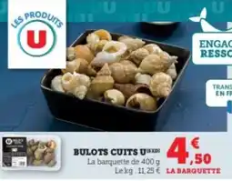 U Express Bulots cuits u offre