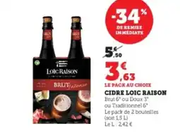 U Express LOIC RAISON Cidre offre