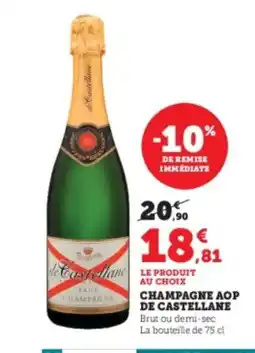 U Express Champagne aop de castellane offre