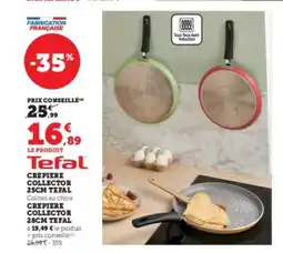 Hyper U TEFAL Crepiere collector offre