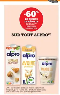 Hyper U ALPRO Sur tout offre