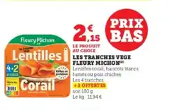 Hyper U FLEURY MICHON Les tranches offre