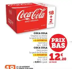 Hyper U COCA COLA offre