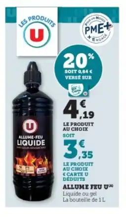 Hyper U U Allume feu offre