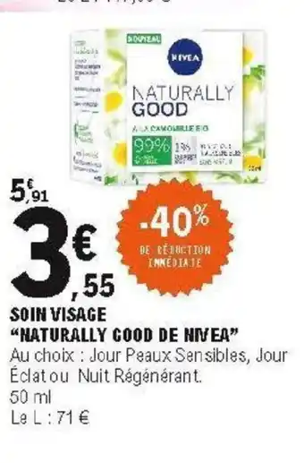 E.Leclerc Soin visage offre