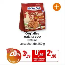 Coccimarket Coq' ailes maître coq offre