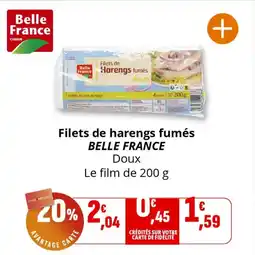 Coccimarket Filets de harengs fumés belle france offre